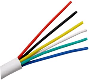 100m of brown AL6 6 Core Alarm Cable