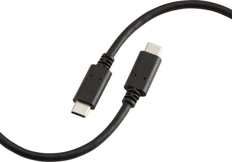 Knightsbridge MLA AVCC15 1.5m 60W USB-C to USB-C Cable - Black