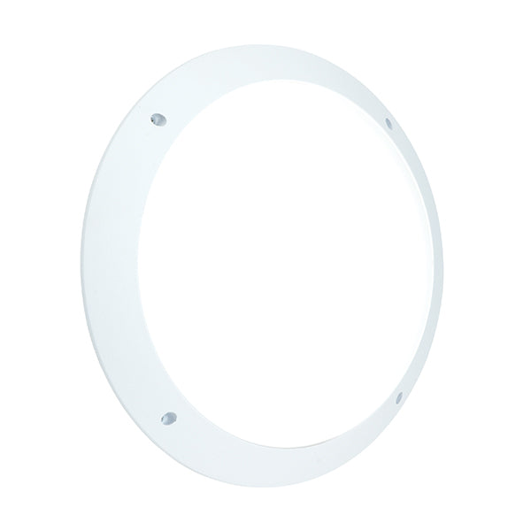 Saxby 55691 Seran plain IP65 12W Daylight White, Matt white finish