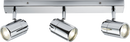 Knightsbridge MLA BA03B3C 230V IP44 GU10 Triple Bar Spotlight - Chrome