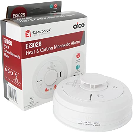 Aico Ei3028 Multi Sensor (Carbon Monoxide X Heat) Fire Alarm
