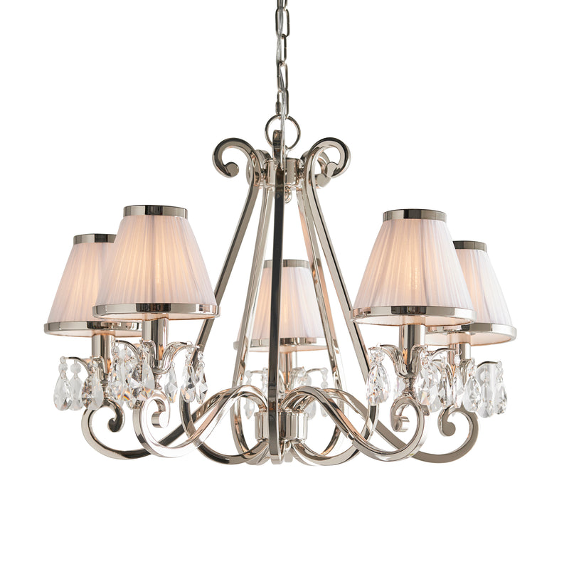 Endon 63515 Oksana nickel 5lt Pendant