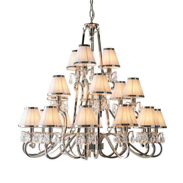 Endon 63516 Oksana nickel 21lt Pendant