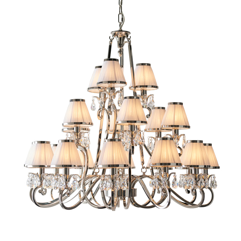 Endon 63516 Oksana nickel 21lt Pendant