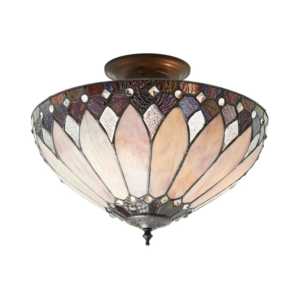 Endon 63978 Brooklyn 3lt Semi flush