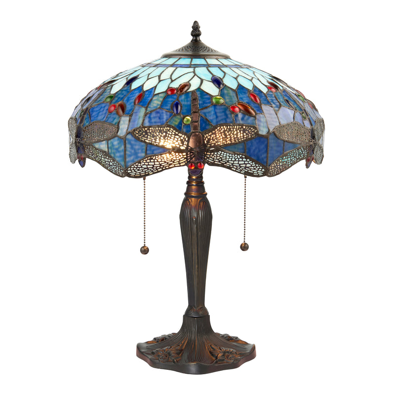 Endon 64089 Dragonfly blue 2lt Table