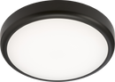 Knightsbridge MLA BT14ACTB 230V IP65 14W CCT Adjustable LED Bulkhead C/W Black Trim