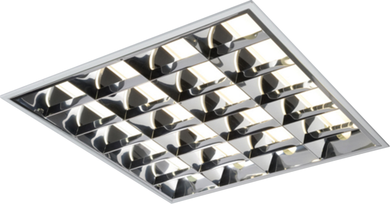 Knightsbridge MLA MRB418EMHF 230V IP20 4x18W T8 HF CAT2 Emergency Modular Fluorescent Fitting  600x600mm