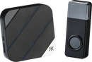 Knightsbridge MLA DC012 Wireless plug in door chime - black