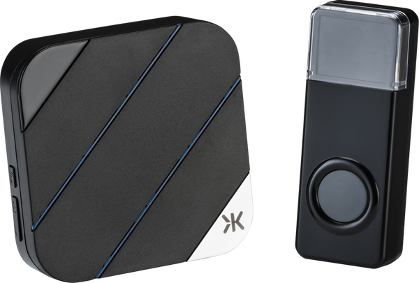 Knightsbridge MLA DC012 Wireless plug in door chime - black