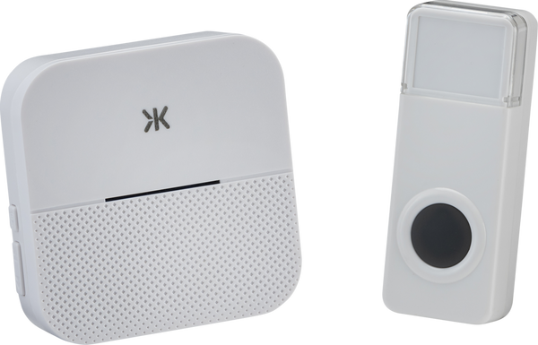 Knightsbridge MLA DC013 Wireless plug in door chime - white