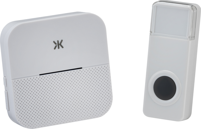 Knightsbridge MLA DC013 Wireless plug in door chime - white