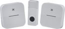 Knightsbridge MLA DC015 Wireless plug in dual receiver door chime system - white