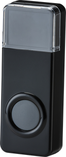 Knightsbridge MLA DCBPB IP55 wireless bell push - black