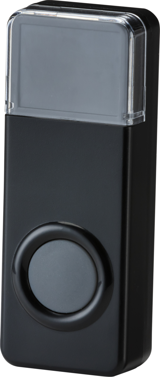 Knightsbridge MLA DCBPB IP55 wireless bell push - black