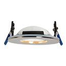 Saxby Orbital Plus Recessed Downlight, Satin, Warm White (69881)