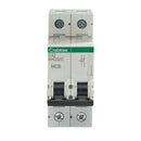 Crabtree 6HD32C C32 10kA 2P MCB (2 Module Width)