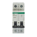 Crabtree 6HD40D D40 10kA 2P MCB (2 Module Width)
