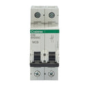 Crabtree 6HD50C C50 10kA 2P MCB (2 Module Width)