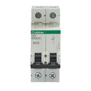 Crabtree 6HD63C C63 10kA 2P MCB (2 Module Width)