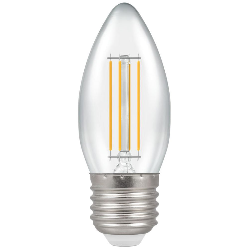 Candle LED Filament Lamp, 4W, 2700K (B C35-C E27)