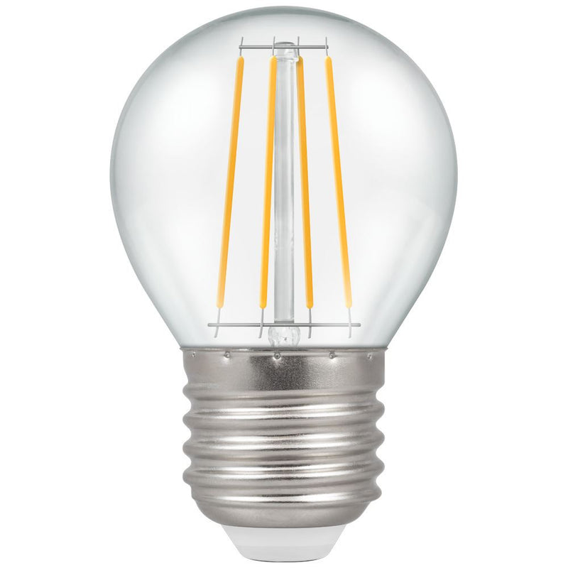 Golfball LED Filament Lamp, 4W, 2700K (B G95-A E27)