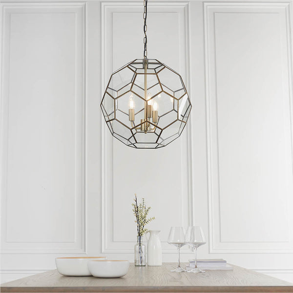 Endon 73560 Miele 3lt Pendant