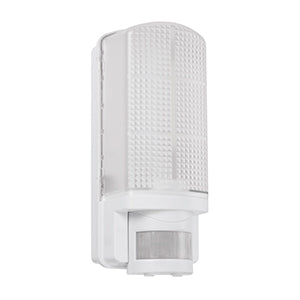 Saxby 73717 Motion LED PIR 1lt wall IP44 6W daylight white