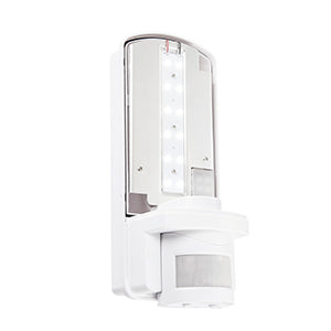 Saxby 73717 Motion LED PIR 1lt wall IP44 6W daylight white