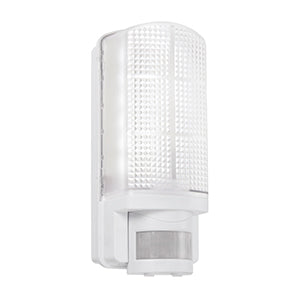 Saxby 73717 Motion LED PIR 1lt wall IP44 6W daylight white