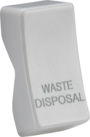 Knightsbridge MLA CUWASTE Rocker cover - laser printed WASTE DISPOSAL