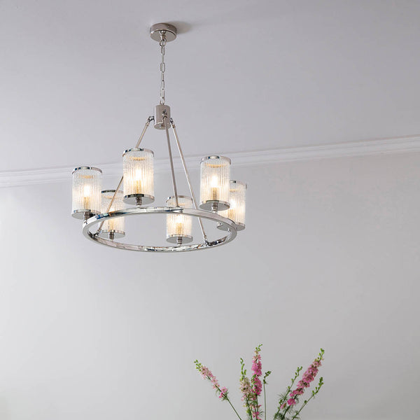 Endon 74128 Easton 6lt Pendant