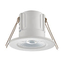 Saxby 74708 ShieldECO 800 IP65 8.5W Cool White, Matt white plate