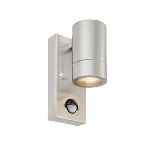 Saxby Palin PIR 1LT Wall Light, IP44, 7W (75431)