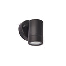 Saxby 75434 Palin 1lt wall IP44 7W  Wall Light - Matt Black