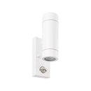 Saxby Palin PIR 2LT Palin Up & Down Wall Light IP44 7W (75440)