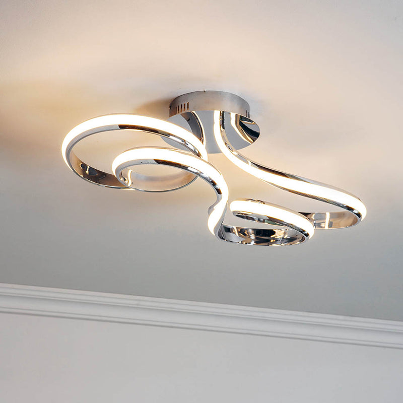 Endon 76393 Aria 1lt Semi flush