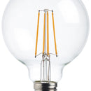 Saxby 76801 E27 LED filament globe dimmable 95mm 7W warm white