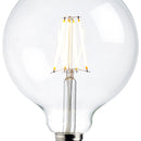 Saxby 76802 E27 LED filament globe dimmable 125mm 7W warm white