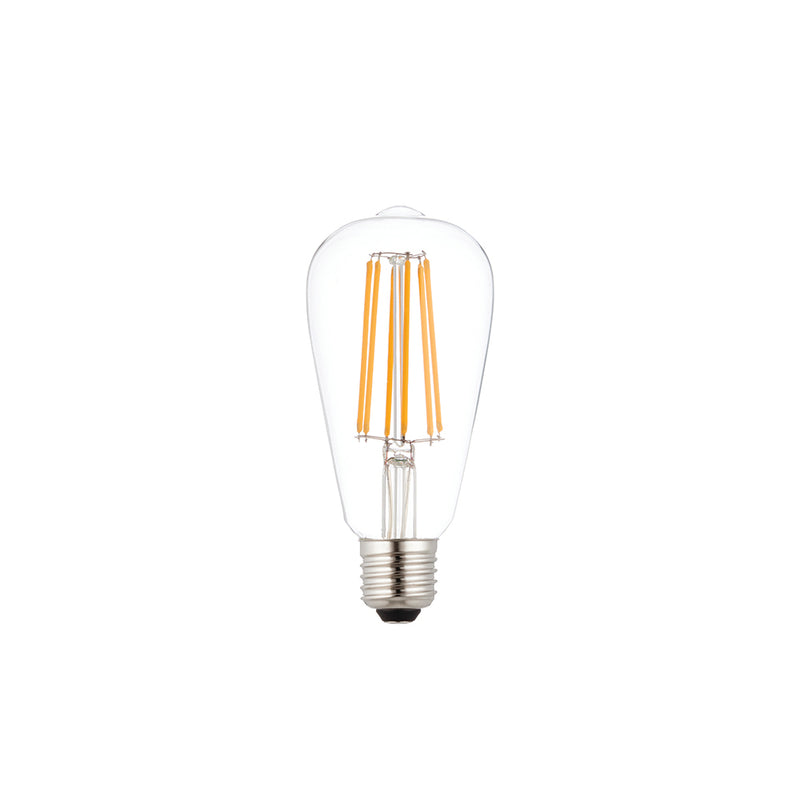 Saxby 76803 E27 LED filament pear dimmable 6W warm white