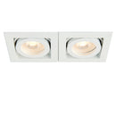 Saxby 78531 Xeno Twin (2-Light) Dimmable Spotlight 7W - Matt White