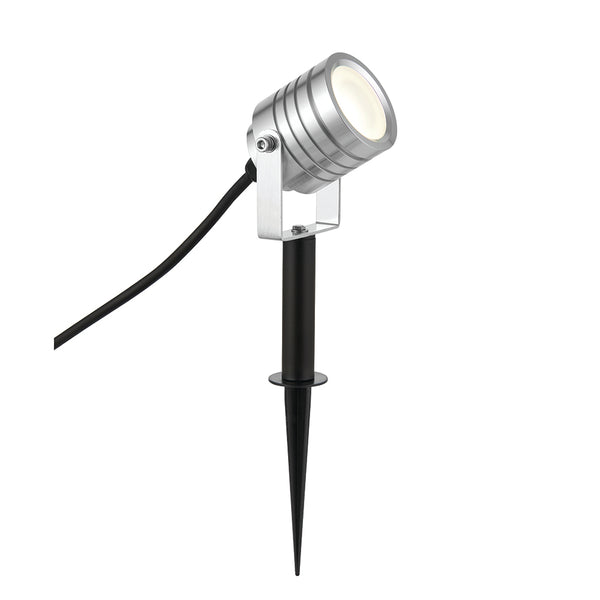Saxby 78635 Luminatra spike silver IP65 4W cool white