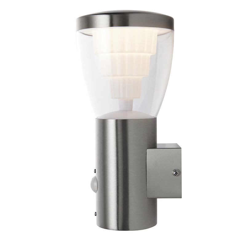 Saxby 79198 Carraway PIR wall IP44 10.8W cool white