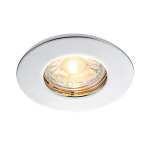 Saxby 79980 Speculo round IP65 50W,  Chrome Plate
