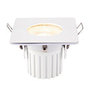 Saxby 80244 Speculo Square IP65 50W,  Matt White Finish