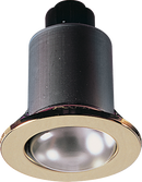 Knightsbridge MLA MD02B IP20 230V 60W max. R63 Brass Mains Downlight