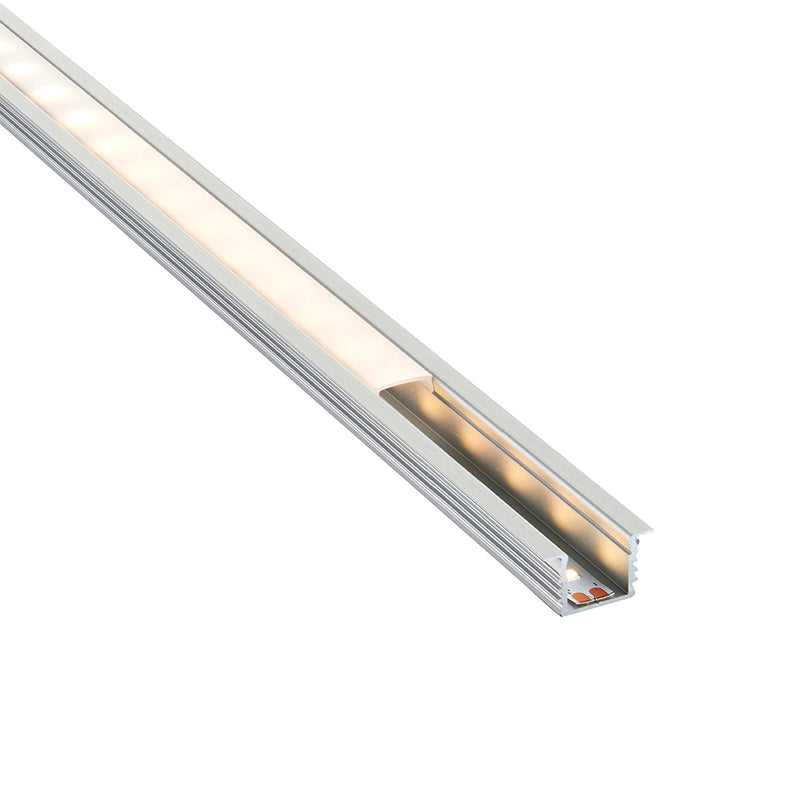 Saxby 80499 Rigel Recessed 2m Aluminium Profile-Extrusion Sliver