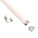 Saxby 80501 Rigel Corner 2m Aluminium Profile-Extrusion Sliver