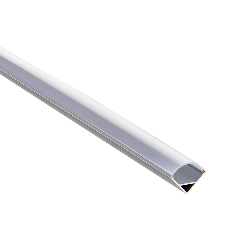 Saxby 80501 Rigel Corner 2m Aluminium Profile-Extrusion Sliver
