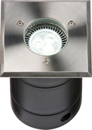 Knightsbridge MLA WSGULED 230V IP67 Square Stainless Steel Walkover / Driveover Light